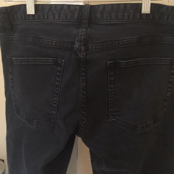 Men's Black Slim-Fit Jeans - Picture 5 of 5
